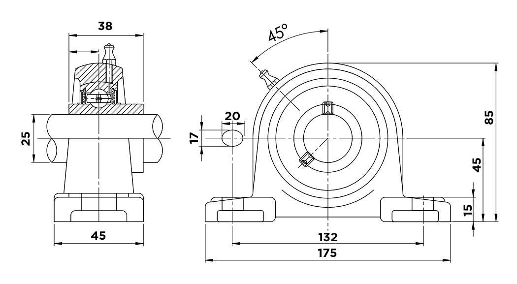 UCP214 LEŽ.JEDINICA.