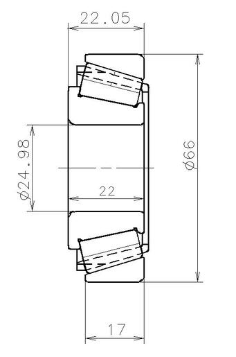 EC42228.S01.H206 LEŽAJ