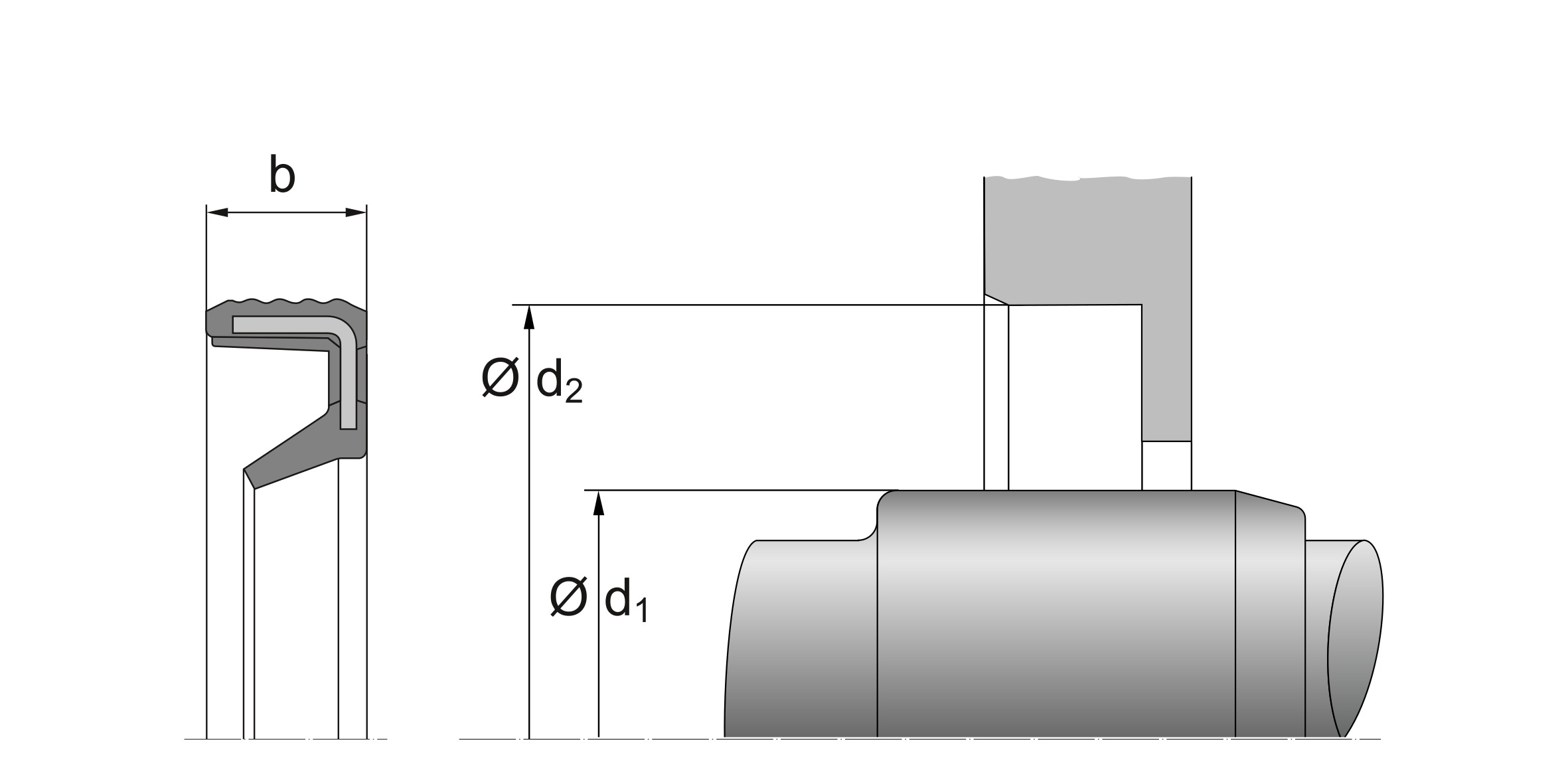 6x12x2 WAOK NBR SEMERING